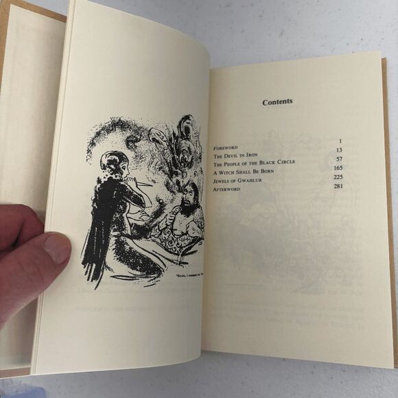 The People of the Black Circle by Robert E. Howard 1977 HCDJ First Print 1st - Picture 10 of 15